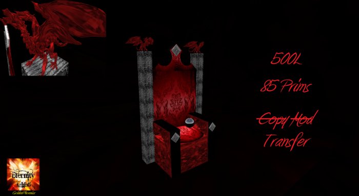 Red Ruby: Dragon Throne 85 prim