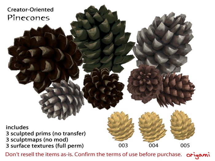origami~* Pinecones