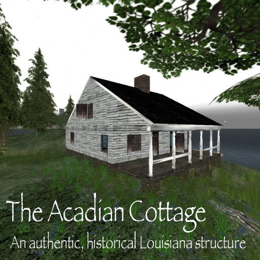 Second Life Marketplace Grimalkin The Acadian Cottage