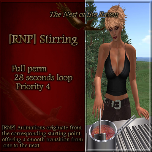 [RNP] Stirring_Full Perm Kitchen Animation