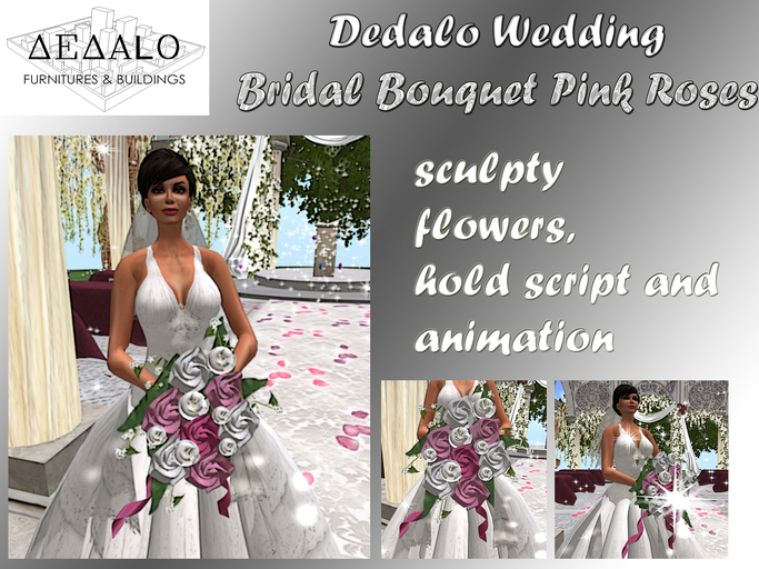 Bridal Bouquet Pink Roses