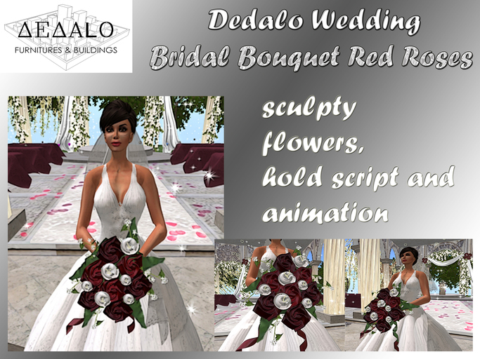 Bridal Bouquet Red Roses