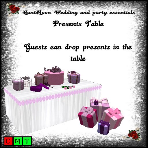HuniMoon Presents Table