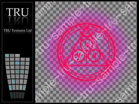 Second Life Marketplace - 29215: 38 x Arcane Rune Symbol Textures on Alpha