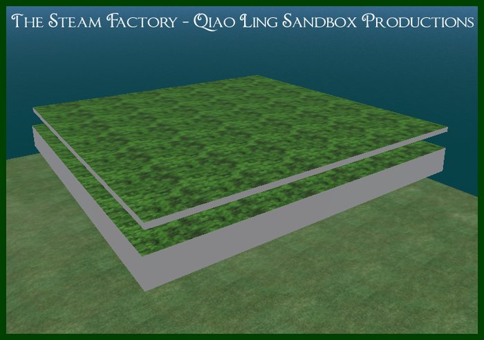 Platforms 30x30 up to 64x64 with Grasstexture