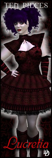 Dare Designs: Lucretia - red