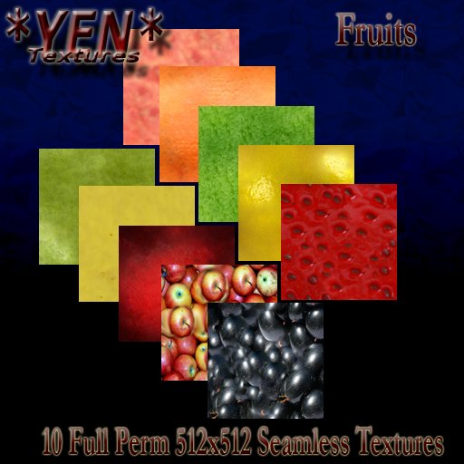 *YEN* Seamless Fruits Textures