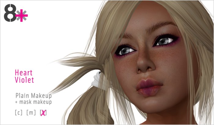 8+ //  Makeup - Violet Heart