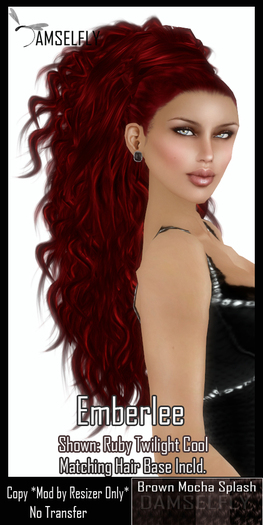 *~*Damselfly*~*Emberlee Brown Mocha Splash