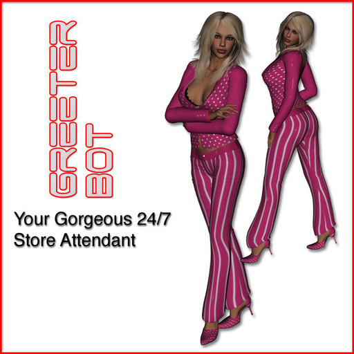 *Fembot Turbo* Greeter (Cybena Provocative)