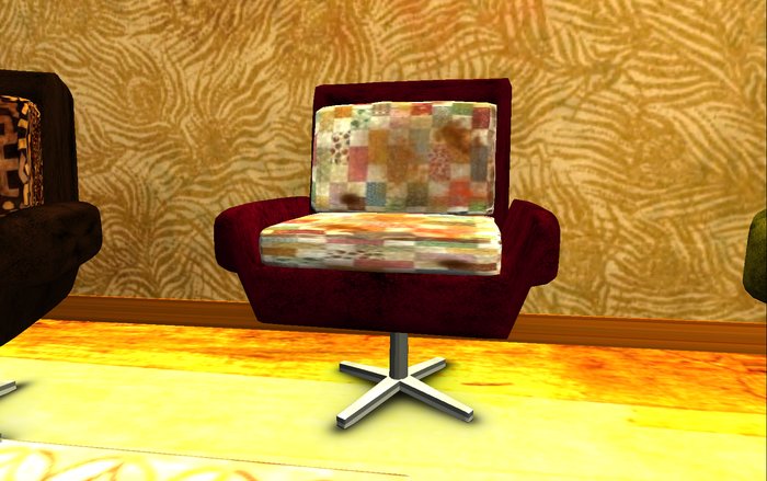 Dayafter - Brokeback armchair - patchwork