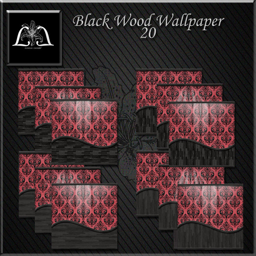 Black wood wallpaper 1
