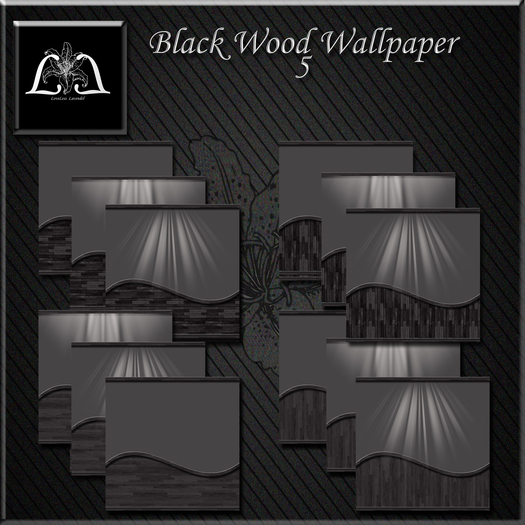 Black wood wallpaper 5