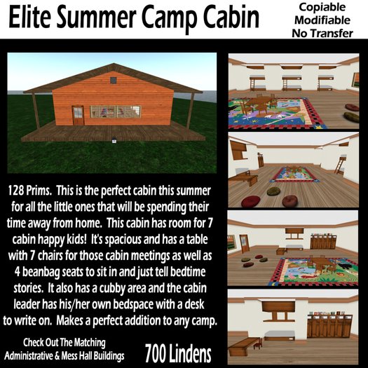 Elite Summer Camp Cabin (Boxed)