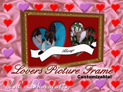 BRITHDAY REZDAY VALENTINE'S DAY HEART DOUBLE FRAME OVER 2000  possible frame setting 
