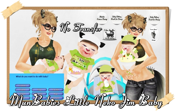 *MB* Little baby  Neko Jim Boy Pack