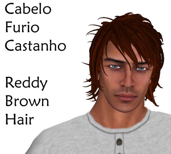 Cabelo Furio Castanho Reddy brown Hair