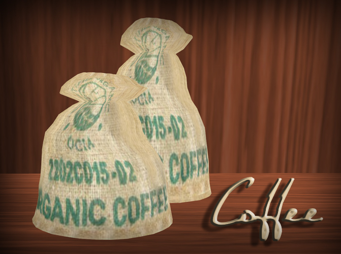 Organic Coffee Beans Burlap Sacks