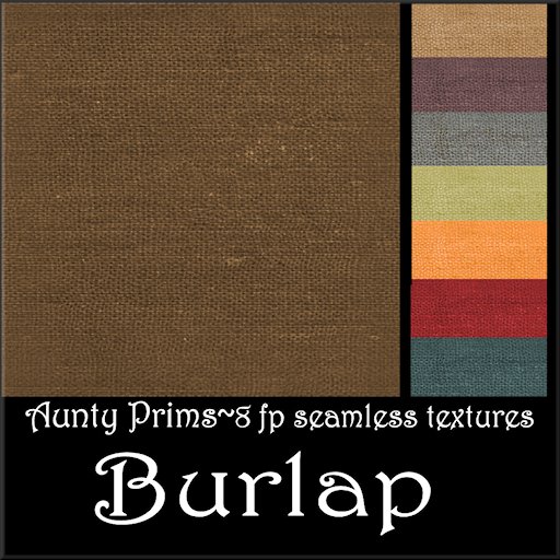 Aunty Prims Burlap