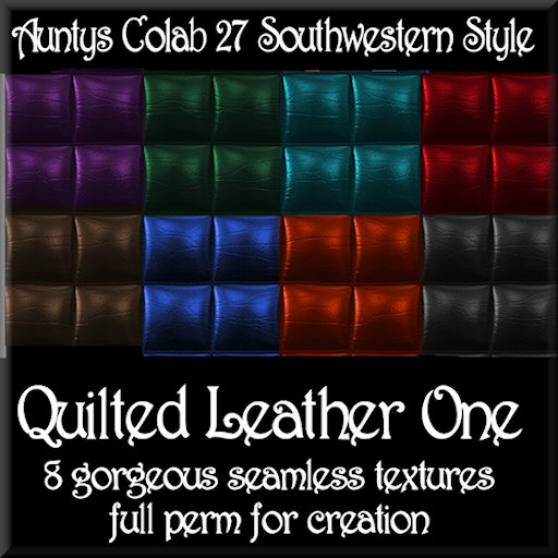 Aunty Prims Quilted Leather 1