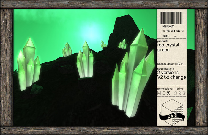 Kari - Roo Crystal - Green