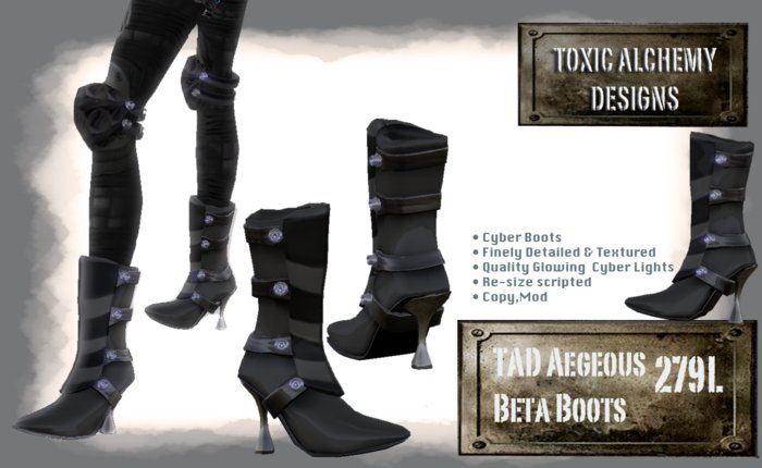 :::TAD::: AEGEOUS Beta Boots