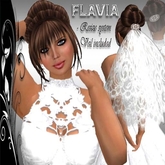 KL FLAVIA HAIR BROWN* DEMO* BRIDAL- CASUAL- MEDIEVAL- PARTY- FLEXI HAIR