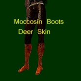 Moccosin Boots Deer Skin Boxed