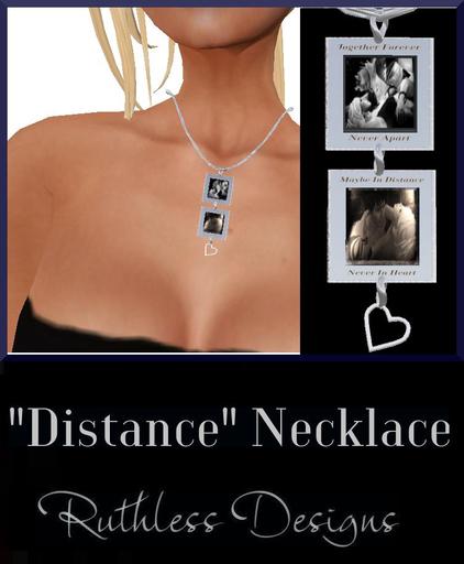 [RD] Picture Frame Necklace - "Distance"
