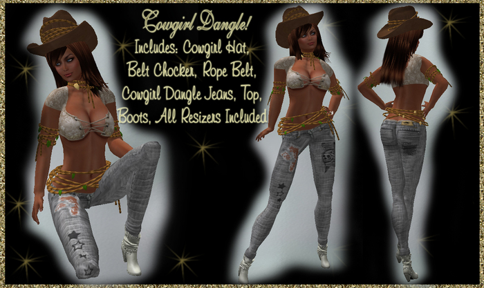 Westen Cowgirl Dangle