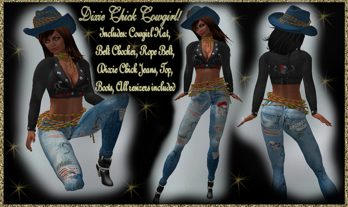Western Dixie Chick Cowgirl