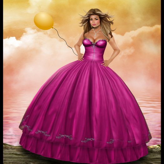 Fairylicious Pink Formal Dress by Rock Me Amadeus