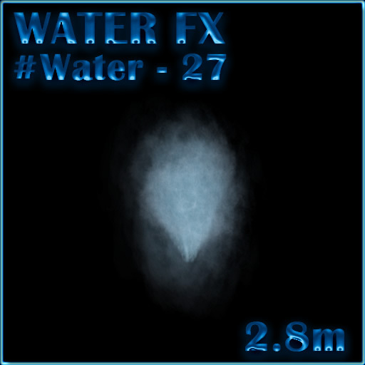Particle FX Effect - Water Fountain 2 (small) by Drake [FULL PERM] Script and Particles Texture UUID Included