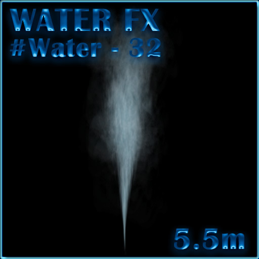 Particle FX Effect - Water Guyser (large) by Drake [FULL PERM] Script and Particles Texture UUID Included
