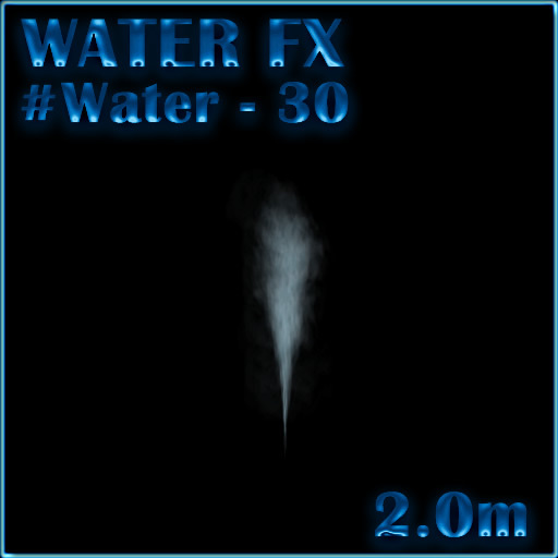 Particle FX Effect - Water Guyser (small) by Drake [FULL PERM] Script and Particles Texture UUID Included