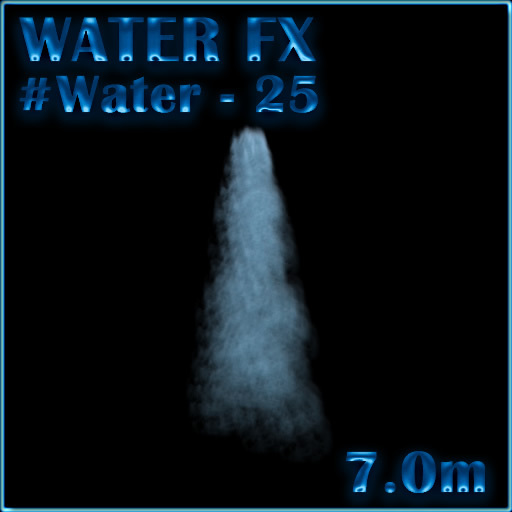 Particle FX Effect - Waterfall (small) by Drake [FULL PERM] Script and Particles Texture UUID Included