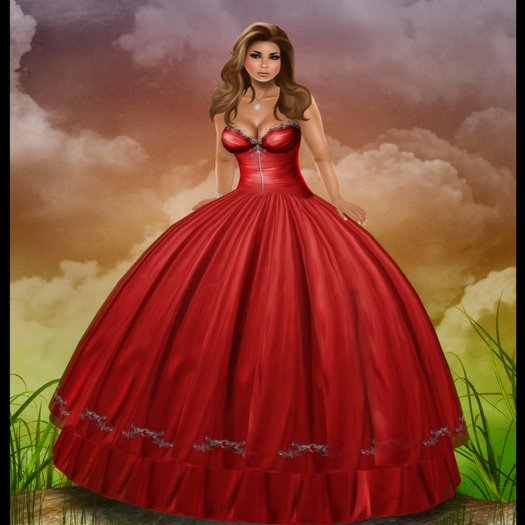 Fairylicious Red Formal Dress by Rock Me Amadeus