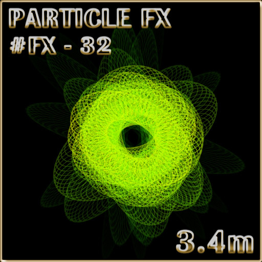 Particle FX Effect - Spiro Cluster by Drake [FULL PERM] Script and Particles Texture UUID Included