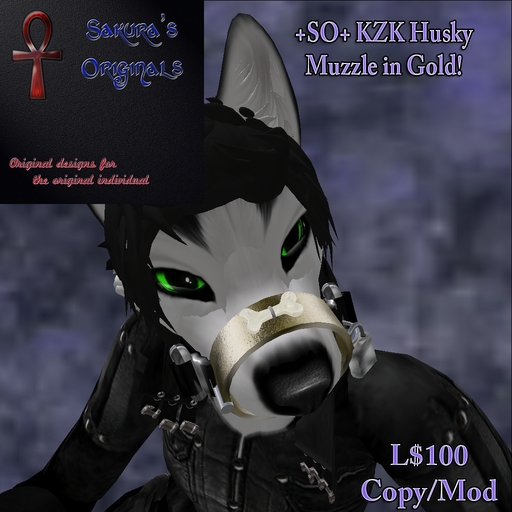 +SO+ KZK Husky Muzzle Gold