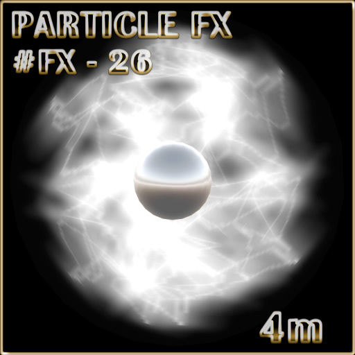 Particle FX Effect - Static Ball 2 (large) by Drake [FULL PERM] Script and Particles Texture UUID Included