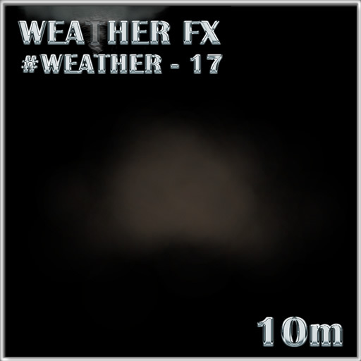 Particle FX Effect - Storm Cloud (small) by Drake [FULL PERM] Script and Particles Texture UUID Included