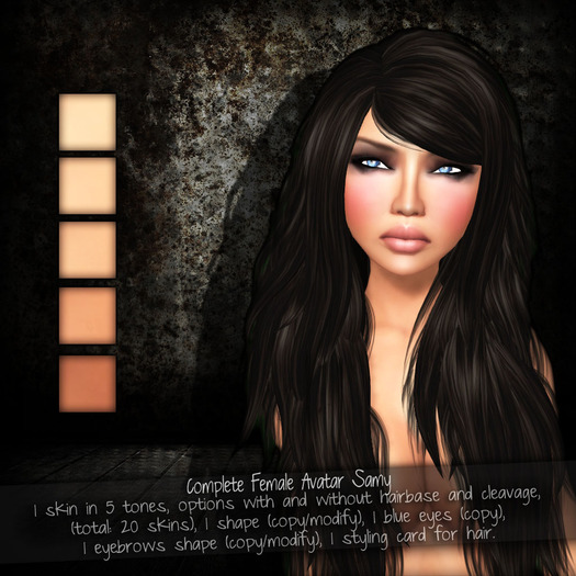 C.E - DEMO Female skin Samy