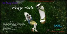The Pony Store - Wedges Heels BOXED