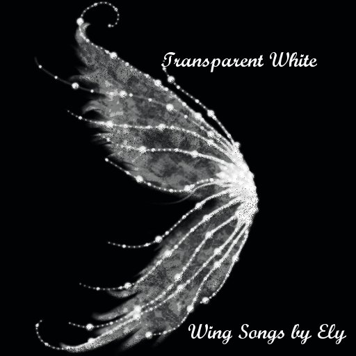 Elys transparent wings white