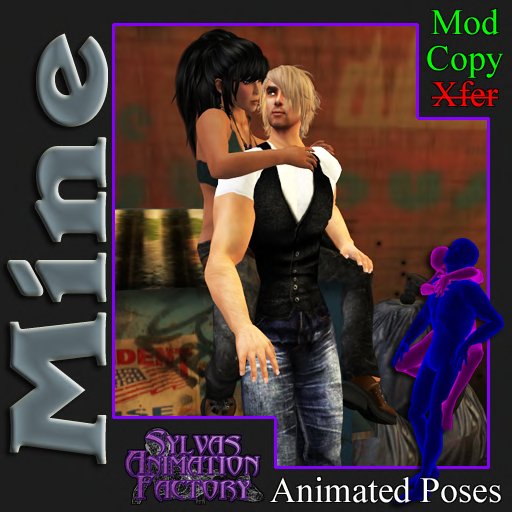 Mine -- Couple's Standing/Propped Cuddle Animations (copyable)