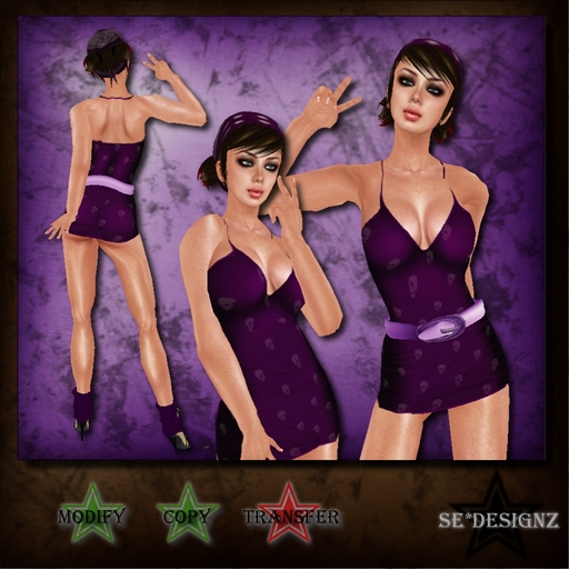 [SE*Designz] Skull Minidress