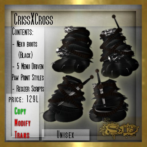 SD - CrissXCross (Black)
