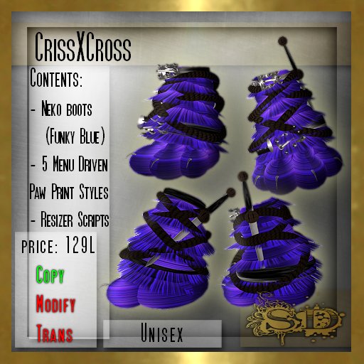 SD - CrissXCross (Funky Blue)