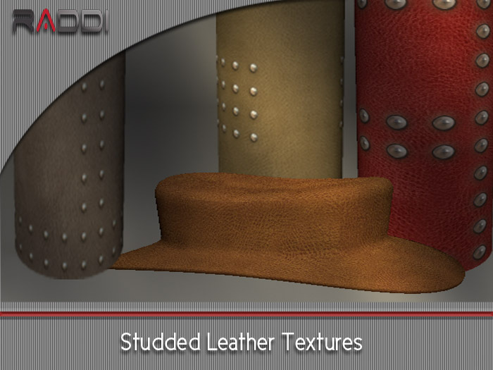 Seamless Studded Leather Textures - VALUE PACK 