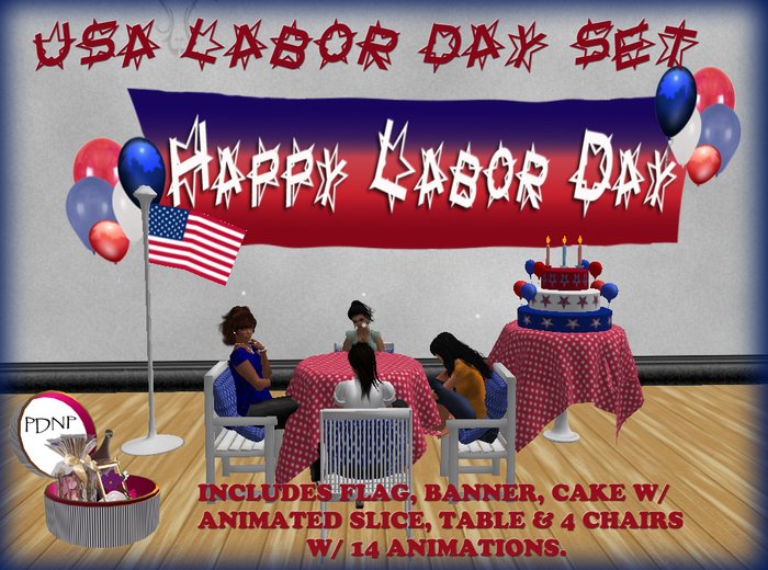 PDN: USA LABOR DAY SET BX